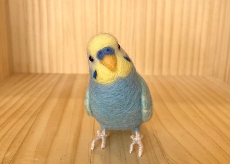 お客様専用約1/2サイズセキセイインコ2体
