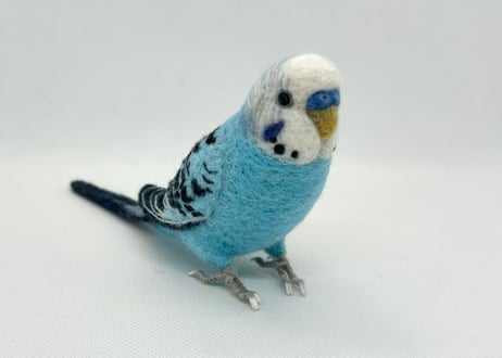 お客様専用リアルサイズセキセイインコ×2
