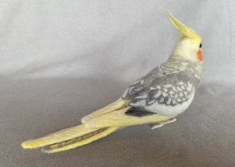 お客様専用約1/2サイズ＆ガラスドームオカメインコ