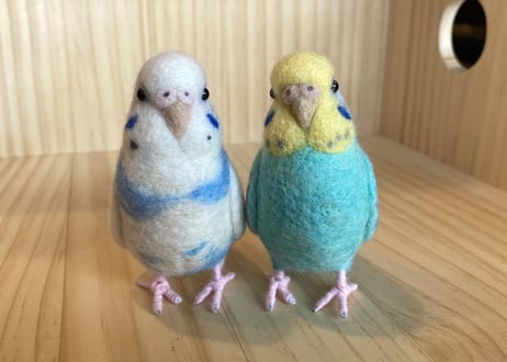 お客様専用約1/2サイズセキセイインコ
