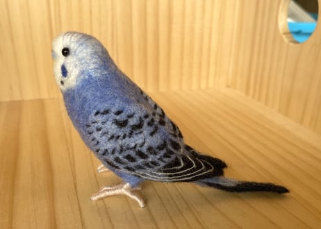 お客様専用約1/2サイズセキセイインコ