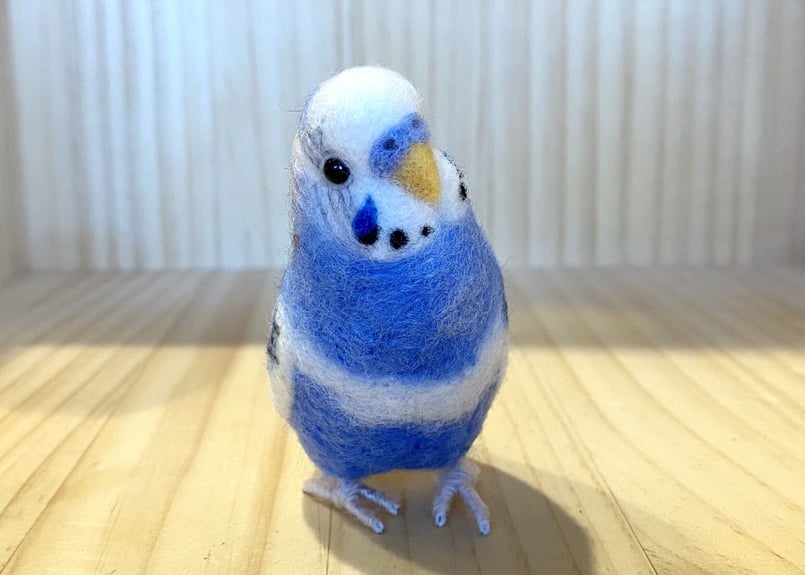 お客様専用約1/2サイズセキセイインコ2体 | TinyBooBoo
