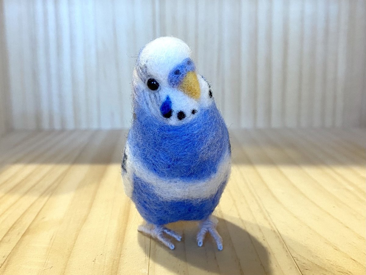 お客様専用約1/2サイズセキセイインコ2体 | TinyBooBoo