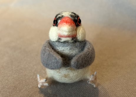 おすわり文鳥