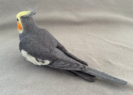 約1/2サイズセキセイ&オカメインコ