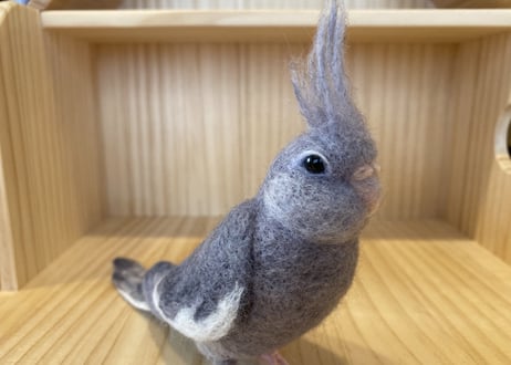 お客様専用約1/2サイズ&ガラスドームオカメインコ