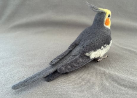 約1/2サイズセキセイ&オカメインコ