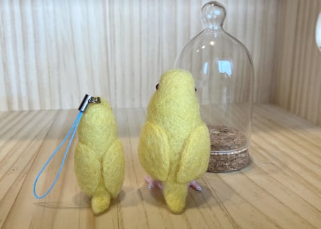 Pino様専用ガラスドーム&ピーナッツセキセイインコ