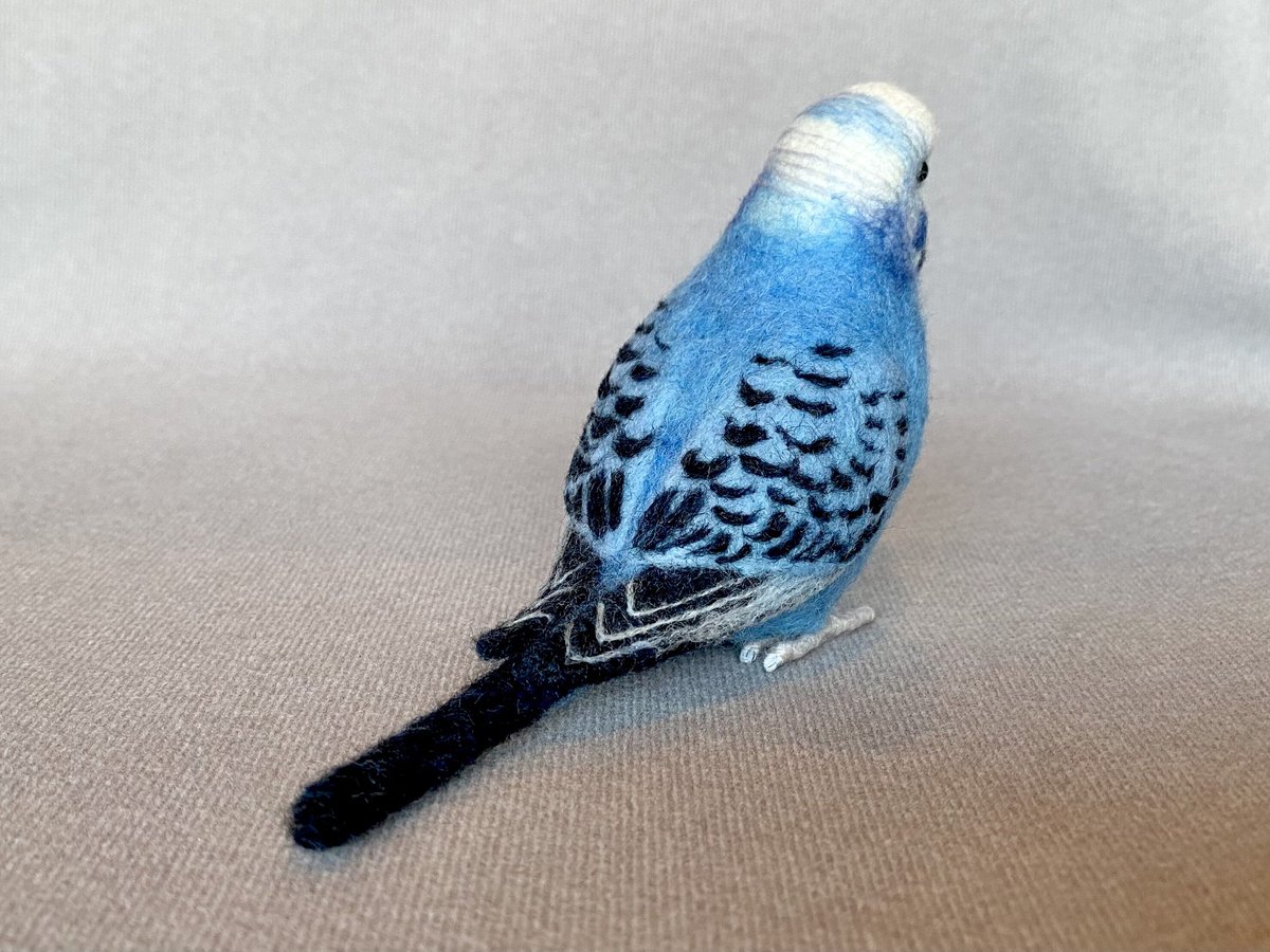 セキセイインコ　a⑥ お客様専用約1／2サイズセキセイインコ | TinyBooBoo