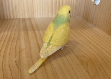 お客様専用約1/2サイズセキセイインコ2体