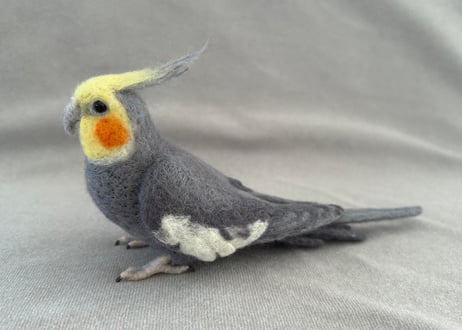 約1/2サイズセキセイ&オカメインコ