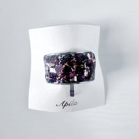 スターチスと薔薇のポニーフック