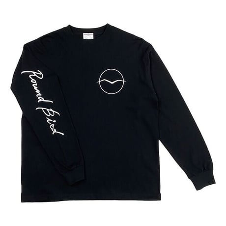 New Image ROUND BIRD Sunset Long Sleeve Shirt Black