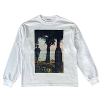 C M Powder Water Long Sleeve Shirt White