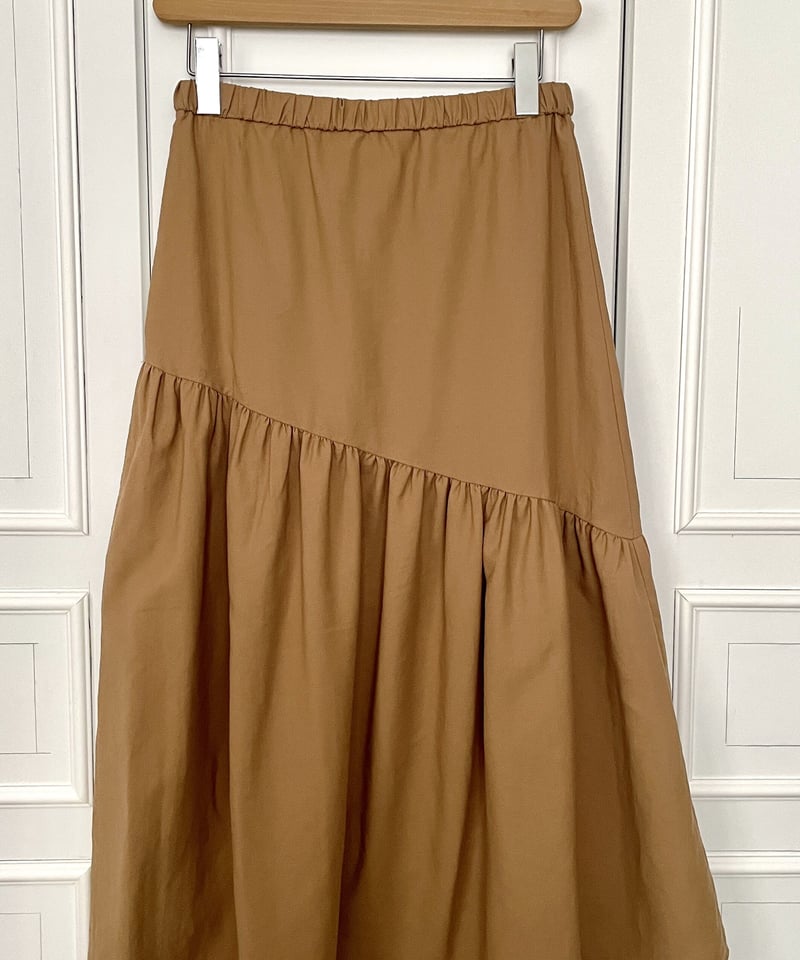 斜め切替ギャザースカート SIS-03F-03 | chou-chou KOBE