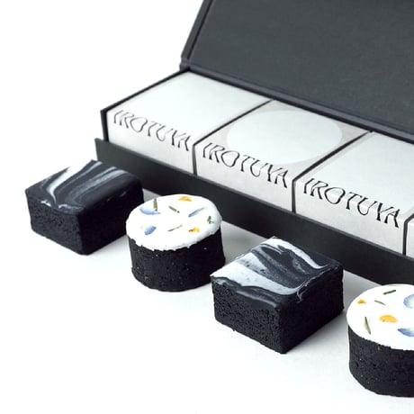 黒角黒丸BOX・4個（ギフトボックス付）