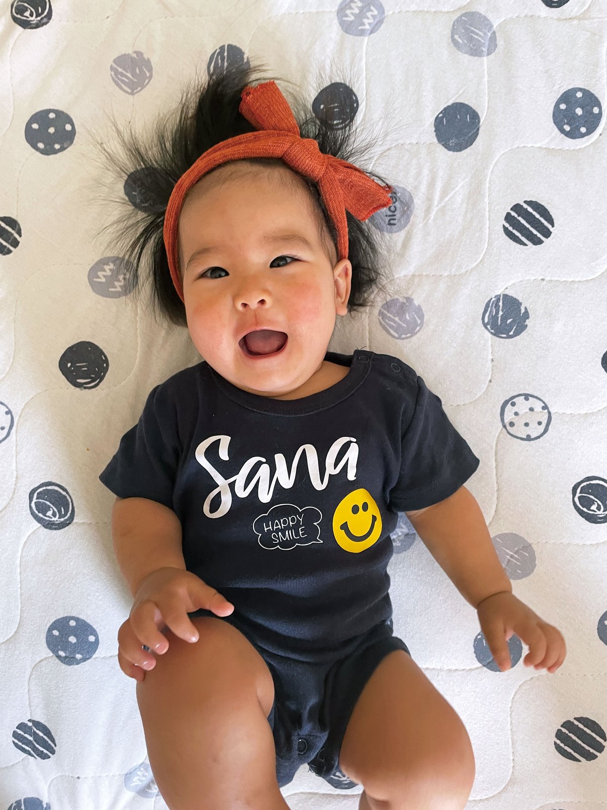 にこちゃん☆名入れTシャツ | OWL☆HAPPY