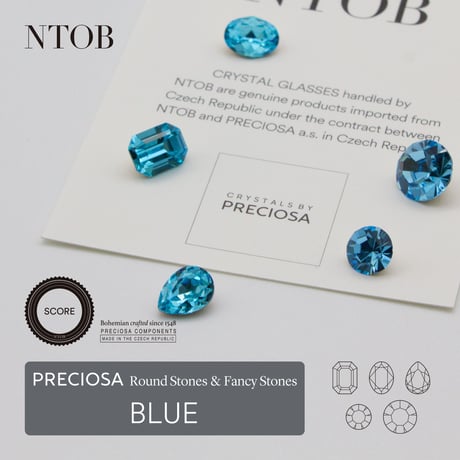SCORE◾️PRECIOSA Round Stones & Fancy Stones◾️