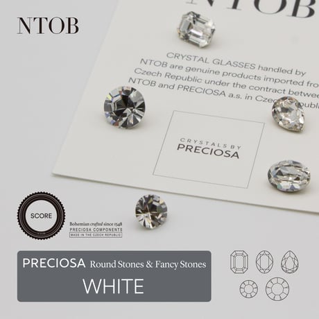 SCORE◾️PRECIOSA Round Stones & Fancy Stones◾️