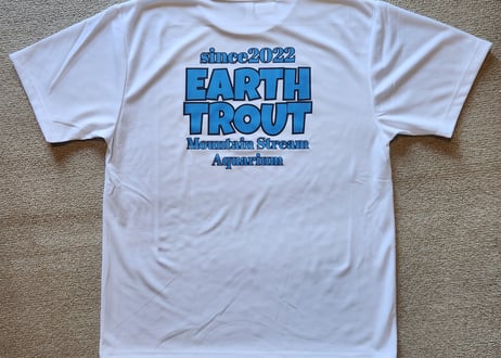 限定 EARTH TROUT オリジナルTシャツ