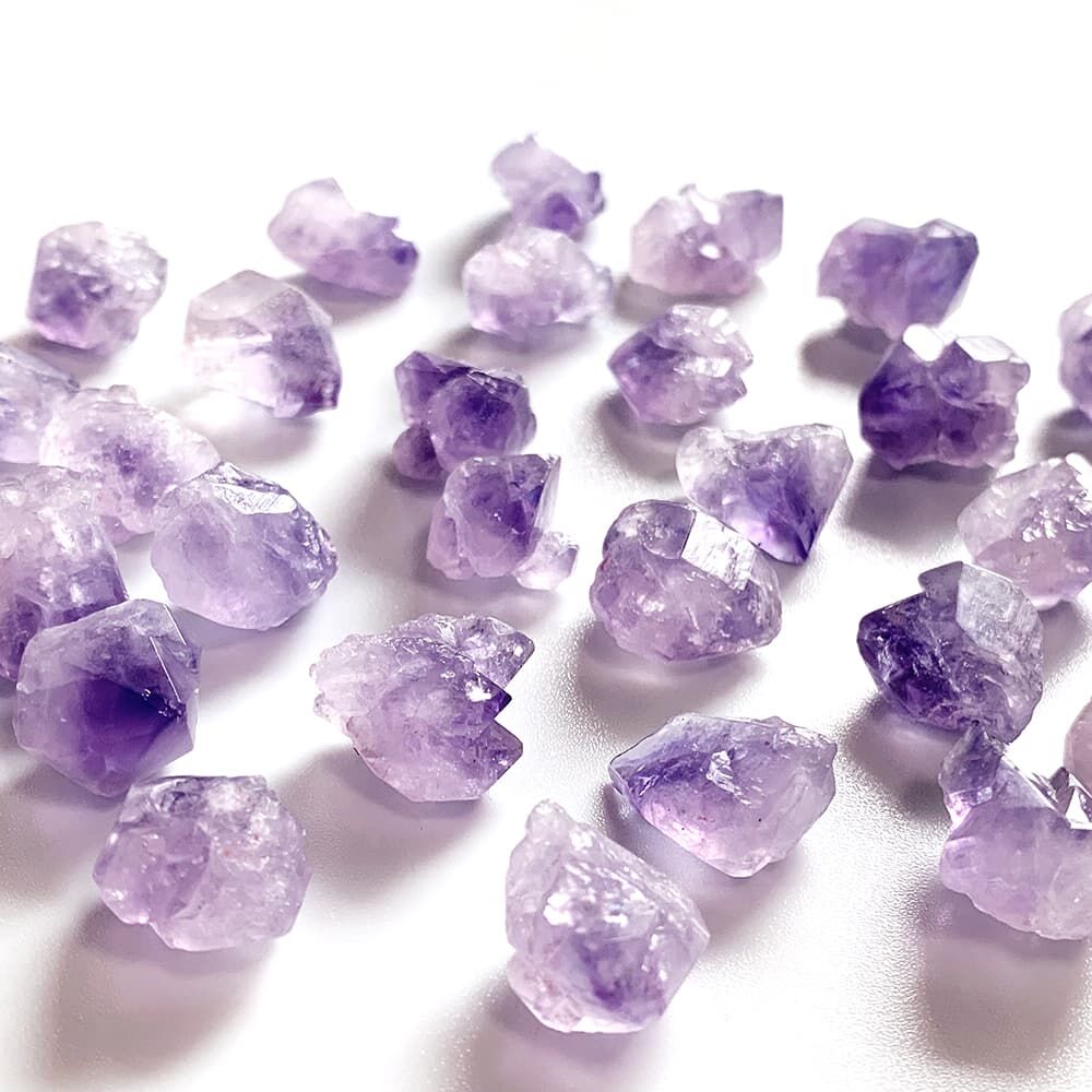 トラピッチェ アメジスト✨　紫水晶　穴あき　パーツ　原石 トラピッチェ アメジスト✨ 紫水晶 穴あき パーツ 原石