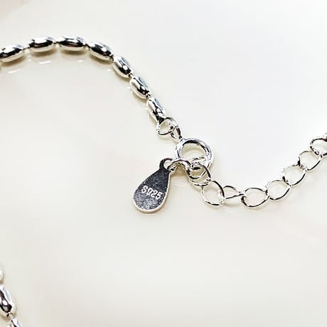 Silver925 ハート♡アンクレット シルバーアクセサリー