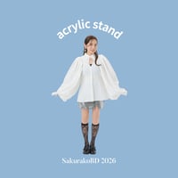 Sakurako アクリルスタンド（おはな台座）🌸♡