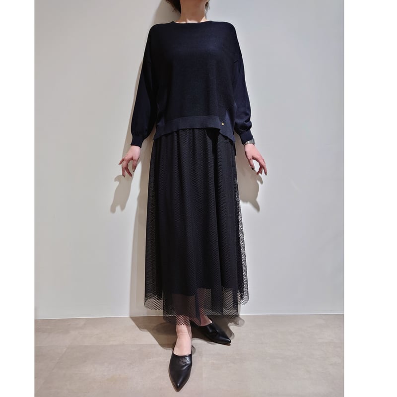 値下げDignite collier ジャガードフレアスカート　2024AW新作 値下げDignite collier ジャガードフレアスカート 2024AW新作