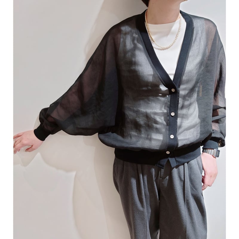 PASSIONE 326917 シースルードルマンカーディガン | LABYRINTH