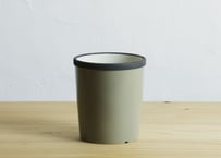 3.5号　丸深鉢　グレー