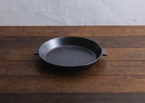 直火23cm陶板　黒