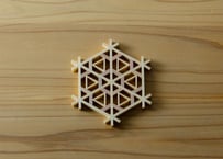 [指勘]  三ツ組手コースター 弁天亀甲