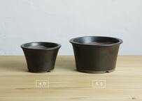 丸反植木鉢　BK