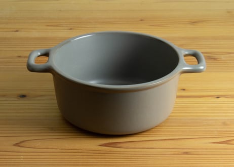 三とく鍋　本体(パーツ）　白/黒/茶/グレー/藍