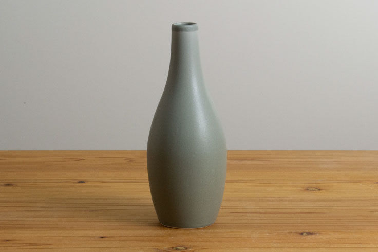 フラワーベース L (グレー) | かもしか百貨店 オンラインストア