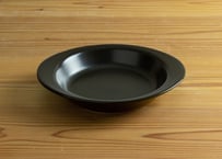 陶のフライパン　こぶり　黒