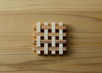 [指勘] 組子コースター ねじ組み