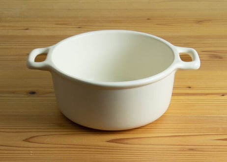 三とく鍋　本体(パーツ）　白/黒/茶/グレー/藍