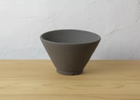 6号　丸反植木鉢　黒