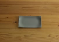 natural 長角皿　S　グレー