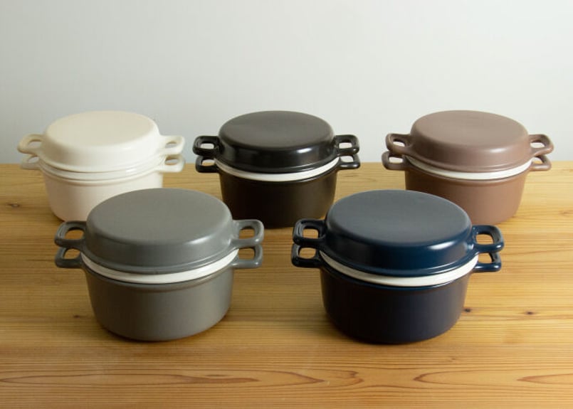 三とく鍋 白 | かもしか百貨店 オンラインストア