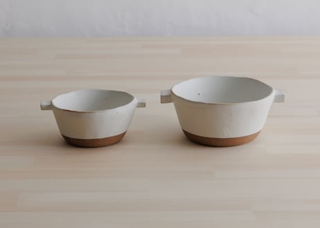 たたら　両手スープボール L （おこげ）