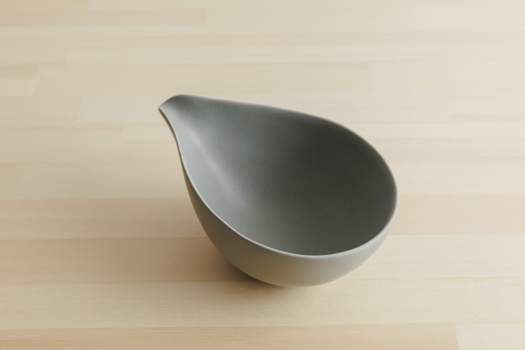 片口　母里焼 natural 片口皿 L グレー | かもしか百貨店 オンラインストア