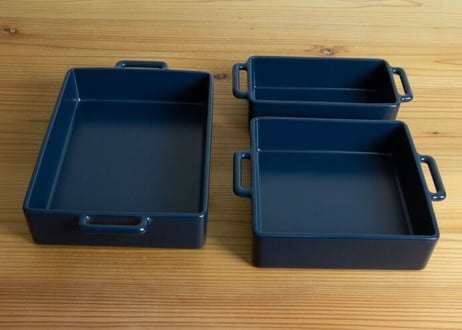 グリル皿中（グレー）