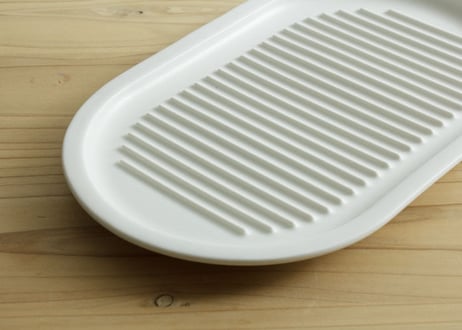 からあげのプレート　白