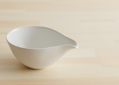 natural 片口皿　M　白