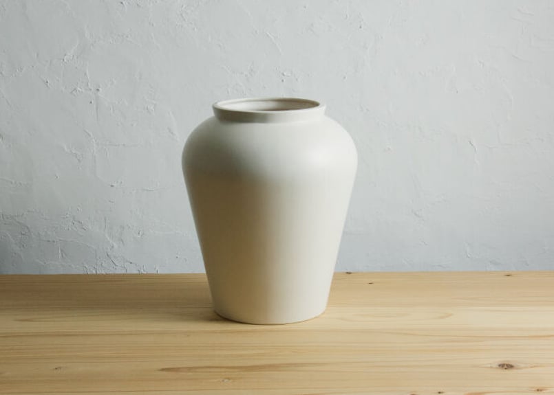 白い花の花瓶 限定版 まゆ花瓶 - MAYU VASE - | 白山陶器直営オンラインストア
