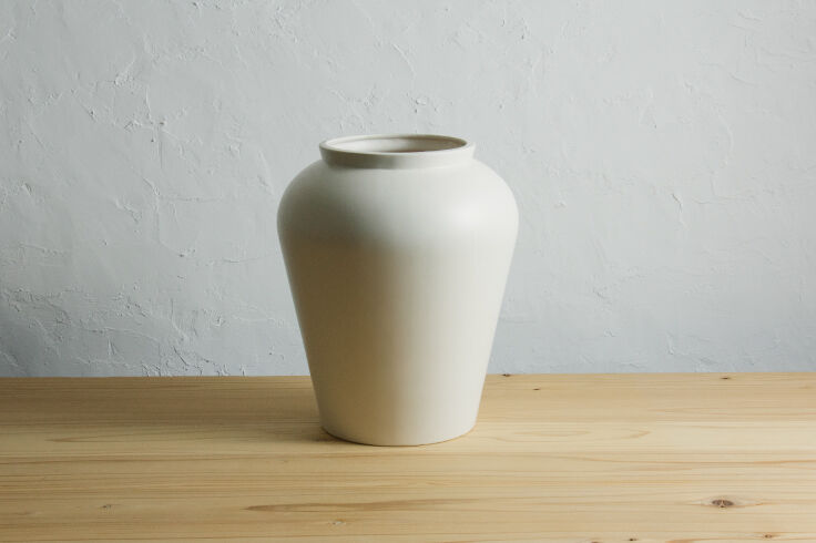 101  Cobra Tall花瓶 白 doropvase-