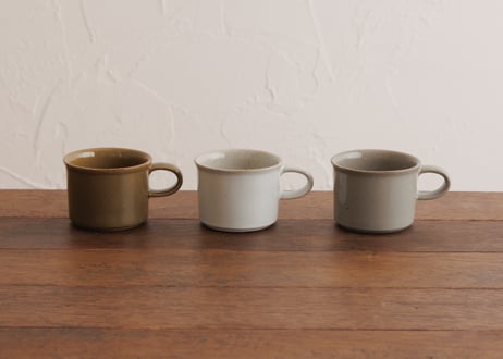 球形陶器 グレーとベージュ CATEGORY 【かもしか食器店】 | かもしか百貨店 オンラインストア