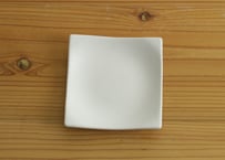 natural 正角皿　M　白